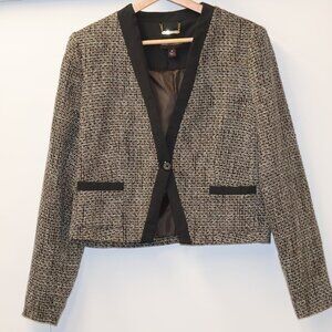 Dana Buchman Jacket One Button Front Sophisticated Jacket Women Size M